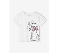 Kinder T-Shirt mit Pailletten Disney ARISTOCATS MARIE weiß Gr. 140