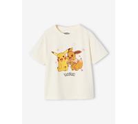 Kinder T-Shirt POKEMON mit Pikachu & Evoli wollweiß Gr. 158