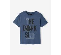 Kinder T-Shirt STAR WARS mit Holo-Print The Dark Side indigo-blau Gr. 152