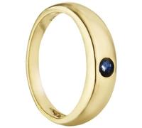 Kinder Taufring 333 Gold Gelbgold 1 blauer Safir Taufanhänger