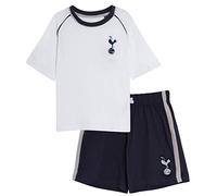 Kinder Tottenham Hotspur FC Kurz-Pyjama für Jungen und Fußballclub, kurze Hose + T-Shirt Gr. 5-6 Jahre, weiß