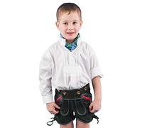 Kinder Trachtenhemd Isar Trachten, weiß, Gr. 98