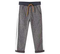 vidaXL Kinder Trainingshose Jogginghose Fitnesshose Sporthose Dunkelgrau Melange 104