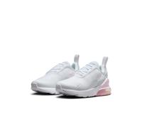 Nike Air Max 270 Für Jüngere Kinder, White/Pink Foam-Lt Smoke Grey, AO2372-122, 35 EU (3Y US)