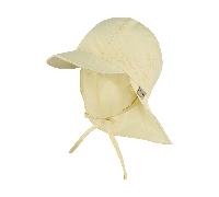 Kinder UV-Sonnenhut mit Nackenschutz UV 50+ 1511410 STERNTALER - Farbe Gelb Vanilla Größe: 49cm
