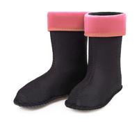 Ladeheid Kinder Mädchen Jungen Wärmende Stiefelsocken für Gummistiefel Innenschuh KL045 (Rosa, 33 EU)