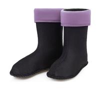Kinder Wärmende Stiefelsocken für Gummistiefel KL045 Violett 35 35 Violett