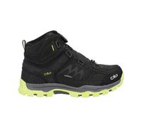 Outdoorschuh CMP "KIDS KIRUNA MID FITGO FLEECE WP TREKKING SHOES", Kinder, Gr. 40, Synthetik, schwarz (piombo, acido), Leder, Schuhe Outdoorschuh, Winterstiefel, Winterschuhe, gefüttert,wasserdicht (7