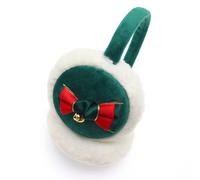 Kinder Weihnachten Warmer Ohrenschützer Winter Langer Plüsch Ohrenwärmer Ohrwärmer aus weichem Plüsch Winddicht Ohrenklappen für 3-12 Jahren Babys Mädchen Jungen Winteraccessoire Outdoor Skilaufen