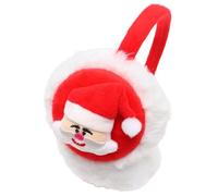 Kinder Weihnachten Warmer Ohrenschützer Winter Langer Plüsch Ohrenwärmer Ohrwärmer aus weichem Plüsch Winddicht Ohrenklappen für 3-12 Jahren Babys Mädchen Jungen Winteraccessoire Outdoor Skilaufen