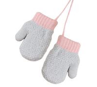 Kinder-Winterhandschuhe - rutschfeste Fleece-Fäustlinge, dicke Ausrüstung für kaltes Wetter, isolierte Handflächen, wasserdichte Außenhülle, Kleinkinder, Outdoor-Handwärmer, ideal für Hinterhof