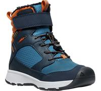 KEEN Skua Winter Wasserdicht Schneestiefel, Sky Captain/Gold Flame, 35 EU