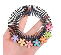 Kinder Y2k Stern bunter Haarkamm, Stirnband, Haarspangen, niedlicher Kopfschmuck, längliches Accessoire