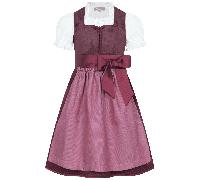 Kinderdirndl ROYCE - Krüger Kids - 412570-100-0090 Bordeaux - Gr. - 134