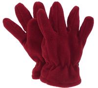 Kinderfinger Handschuhe aus Fleece Thinsulate Futter® rot, S