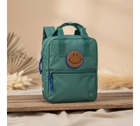 Kindergartenrucksack Square - Little Gang, Dunkelgrün | Lässig