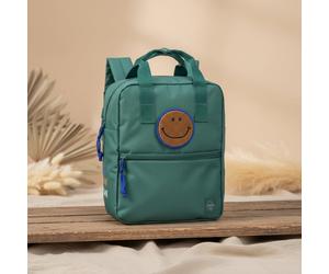 Kindergartenrucksack Square - Little Gang, Dunkelgrün | Lässig