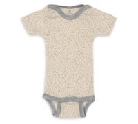 Kinderhaus Blaubär Engel Baby-Body Kurzarm mit Druckknöpfen & Mulltuch Blaubaer | Wolle Seide weicher Kurzarmbody | Merino Schurwolle kbT mulesing-free | hautfreundlich, nachhaltig & made in Germany