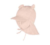Kinderhut mit Öhrchen aus feinem Baumwollmusselin STERNTALER 1512536 - Farbe Rosa Größe: 45cm