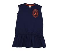 Kinderkleid GOTS zertifiziert, Bio-Baumwolle, dunkelblau, „Blue Depths“, ärmellos, weich & bequem - Walkiddy Blau 116