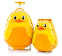 Kinderkoffer HEYS "Travel Tots, 46 cm", Kinder, Gr. B/H/T: 34cm x 46cm x 23cm 14 l, duck, ABS, Polycarbonat, festlich, Koffer, Heys Kindertrolley Handgepäck-Koffer (90464820-0) duck