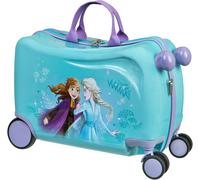 Kinderkoffer UNDERCOVER "Ride-on Trolley, Frozen", Kinder, Gr. B/H/T: 47,5cm x 32cm x 23cm 20 l, bunt (frozen), Polycarbonat, bedruckt, Koffer Kinderkoffer, zum sitzen und ziehen (51024863-0)