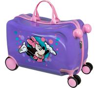 Kinderkoffer UNDERCOVER "Ride-on Trolley, Minnie Maus", Kinder, Gr. B/H/T: 47,5cm x 32cm x 23cm 20 l, bunt (minnie maus), Polycarbonat, bedruckt, Koffer Kinderkoffer, zum sitzen und ziehen (65369516-0