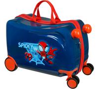 Kinderkoffer UNDERCOVER "Ride-on Trolley, Spider-Man", Kinder, Gr. B/H/T: 47,5cm x 32cm x 23cm 20 l, bunt (spider man), Polycarbonat, bedruckt, Koffer Kinderkoffer, zum sitzen und ziehen (35329800-0)