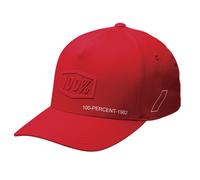 Kindermütze 100 % Shadow Snapback rot