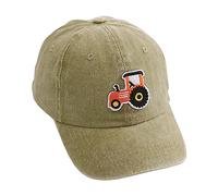 Kindermütze Baseball Cap Jungen Mädchen Basecap Cartoon Traktor Caps Sonnenhut Kids Mütze Snapback Cap Kappe Hut Sport Mütze für ReisenUV Schutz Kinder Schirmmütze 2-5 Jahre (Z4-Khaki, Einheitsgröße)