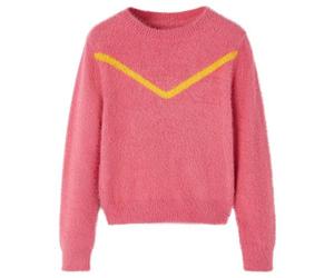 Kinderpullover Gestrickt Altrosa 140