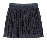 Kinderrock mit Glitzer Mädchen Rock Kinder Mädchenrock Minirock Marineblau 140