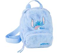 Kinderrucksack COOLPACK "Small, Stitch, Fluffy", Kinder, Gr. B/H/T: 20cm x 25cm x 10cm, blau (stitch blau), Plüsch, Polyester, Rucksäcke (62851454-0) stitch blau