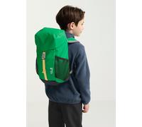 Kinderrucksack JACK WOLFSKIN "KIDS EXPLORER 15", grün (mysticgrün), Rucksäcke, Kinder, onesize, Obermaterial: 100% Polyester. Futter: 100% Polyester (39837604-0) mysticgrün