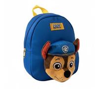 Kinderrucksack PAW Patrol Chase Unisex - Schulrucksack für Kinder, mit 3D-Plüschfigur, Blau, mit verstellbaren Trägern und Reißverschluss, offizielles Lizenzprodukt, Einheitsgröße