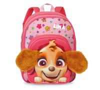 Kinderrucksack Paw Patrol Skye Mädchen - Personalisiert mit Namen - Freizeitrucksack Kindergarten Kita mit 3D Plüschohren - 8L