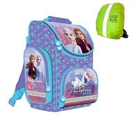 Kinderrucksack Rucksack Schulrucksack Ranzen Tornister Marvel Frozen Eiskönigin Motiv ab 1. Klasse Grundschule inkl Regenschutz