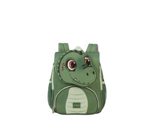 Kinderrucksack SAMSONITE "Disney", Kinder, Gr. B/H/T: 25cm x 32cm x 13cm, grün, Rucksäcke, handgepäcktauglich gemäß IATA-Empfehlung, mit verstellbarem Brustgurt (43455927-0) grün
