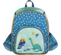 Sterntaler Kinderrucksack Rexi, Blau, Hellgrün, Textil, 24x10x30 cm, Füttern, Kindergarten-Zubehör, Kinderrucksäcke