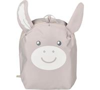Kinderrucksack STERNTALER "Esel Emmi", Kinder, Gr. B/H/T: 21cm x 25cm x 10cm, aschgrau, Polyester, Rucksäcke, mit 3D-Ohren (42989626-0) aschgrau