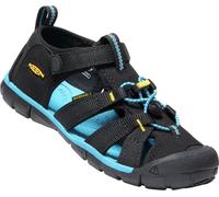 Kindersandalen KEEN Seacamp II CNX Kinder schwarz/keen gelb 29 EU