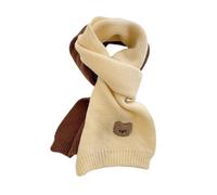 Kinderschal, weicher, warmer Strickschal, klassischer Winterschal für Jungen und Mädchen, winddichter Halswärmer