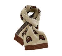 Kinderschal, weicher, warmer Strickschal, klassischer Winterschal für Jungen und Mädchen, winddichter Halswärmer