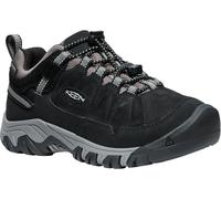 KEEN Targhee 4 Low Waterproof Wanderschuhe, Black/Steel Grey, 36 EU