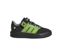 ADIDAS MINECRAFT LIGHTORAMA COURT SHOES CHILDREN 33 Core Black / Cloud White / Charcoal Solid Grey