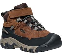 KEEN Unisex Kinder Targhee 4 Mid Waterproof Wanderstiefel, Bison Brindle, 31 EU