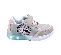 Kinderschuhe Minnie Mouse - Rosa - Größe 31 - Klettverschluss und Gummizug - Turnschuhe für Kinder mit TPR-Sohle und Lichtern - Original Produkt in Spanien Designed