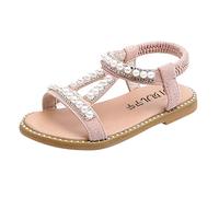 Kinderschuhe Pailletten Perlenschuhe Kinder Glitzer Strass Tanzschuhe Kleinkind Sandalen Säugling Mädchen einzelne Schuhe Sandalen Kristall Einzelne Leichtes