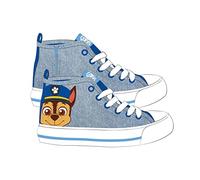 Kinderschuhe Paw Patrol - Blau und Grau - Größe 24 - Mit Reißverschluss - Schuhe für Kinder mit PVC Sohle und Zehenkappe - Original Produkt in Spanien Designed