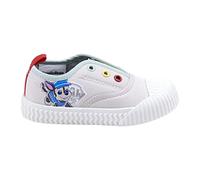 Kinderschuhe Paw Patrol - Weiß - Größe 22 - Gummizug - Schuhe für Kinder aus Leinen mit PVC Sohle und Zehenkappe - Original Produkt in Spanien Designed